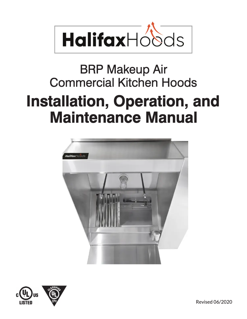 Page 1 de la notice Manuel utilisateur Halifax BRPHP1248