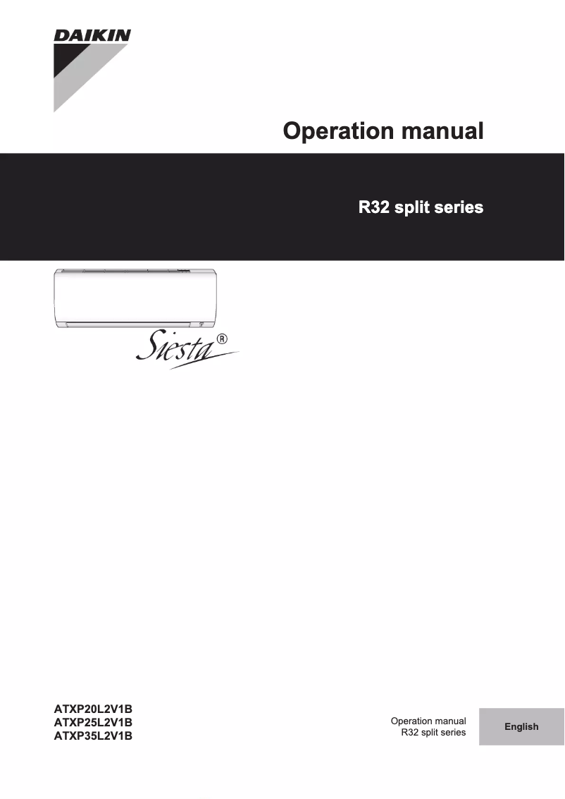Imagen de la primera página del manual del dispositivo ATXP20L5V1B
