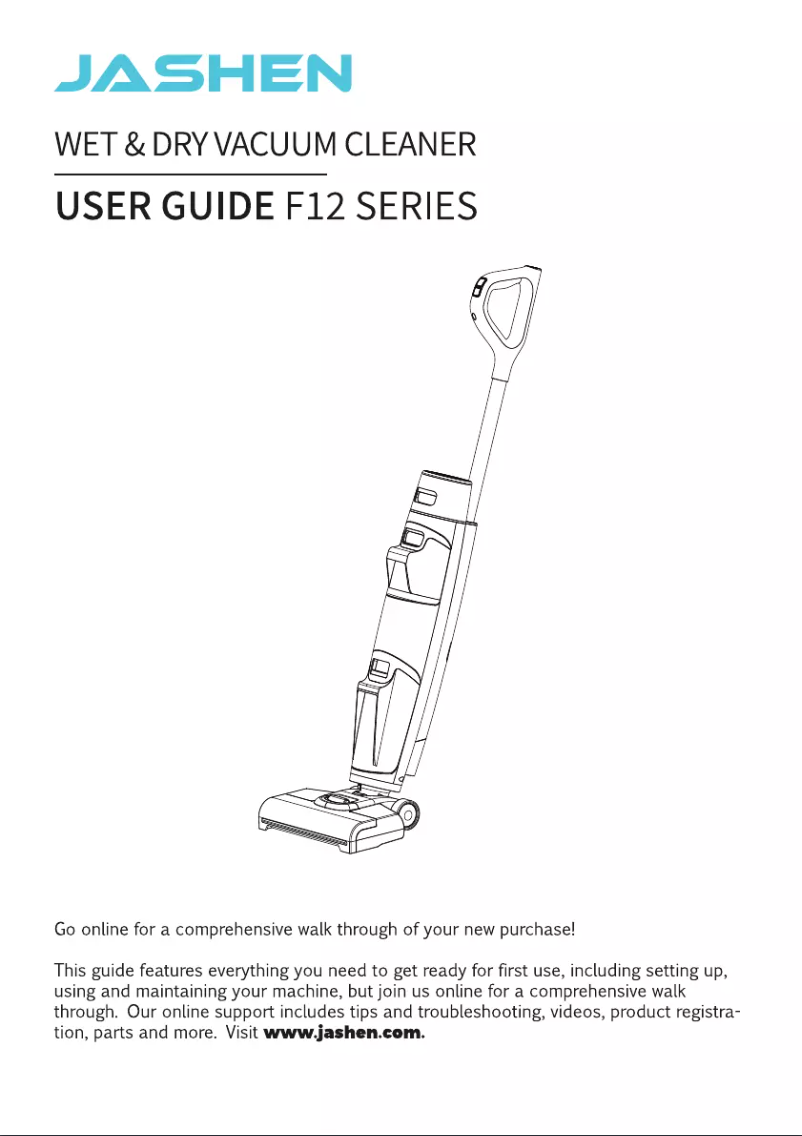 Image de la première page du manuel de l'appareil F12