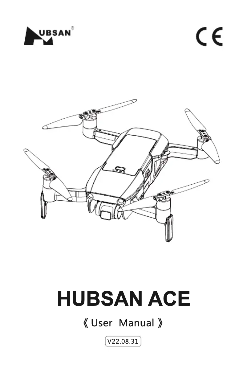 Page 1 de la notice Manuel utilisateur Hubsan Ace