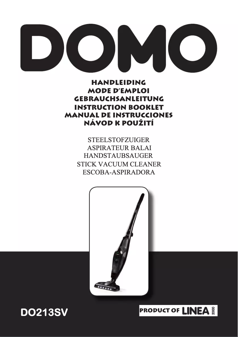 Image de la première page du manuel de l'appareil DO213SV