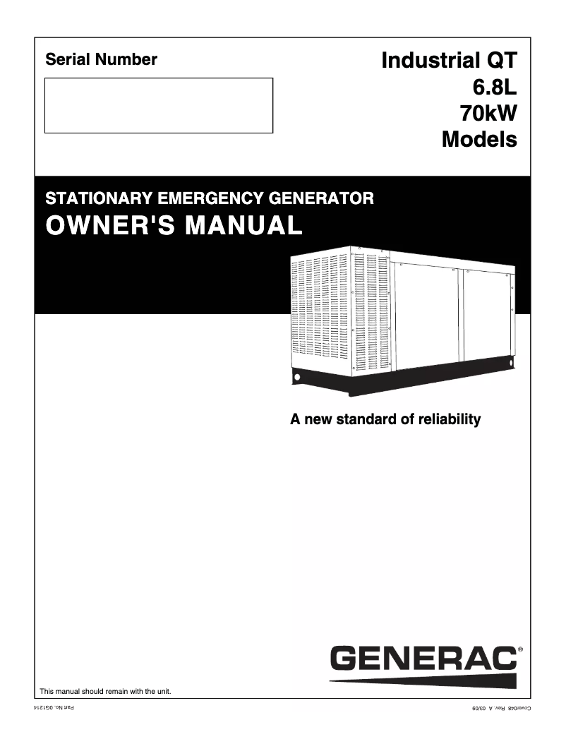 Image de la première page du manuel de l'appareil QT07068ANNNA