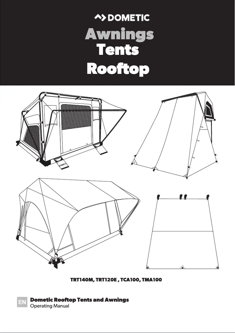Image de la première page du manuel de l'appareil TCA100