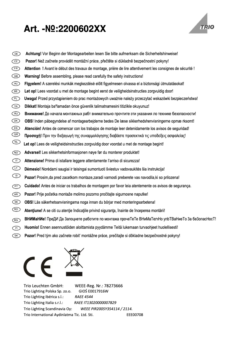 Image de la première page du manuel de l'appareil Hudson 220060287