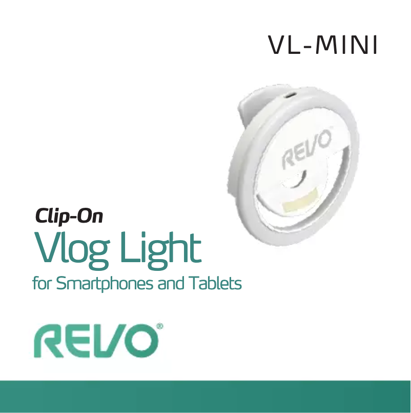 Page n°1 - Manuel utilisateur REVO VL-MINI