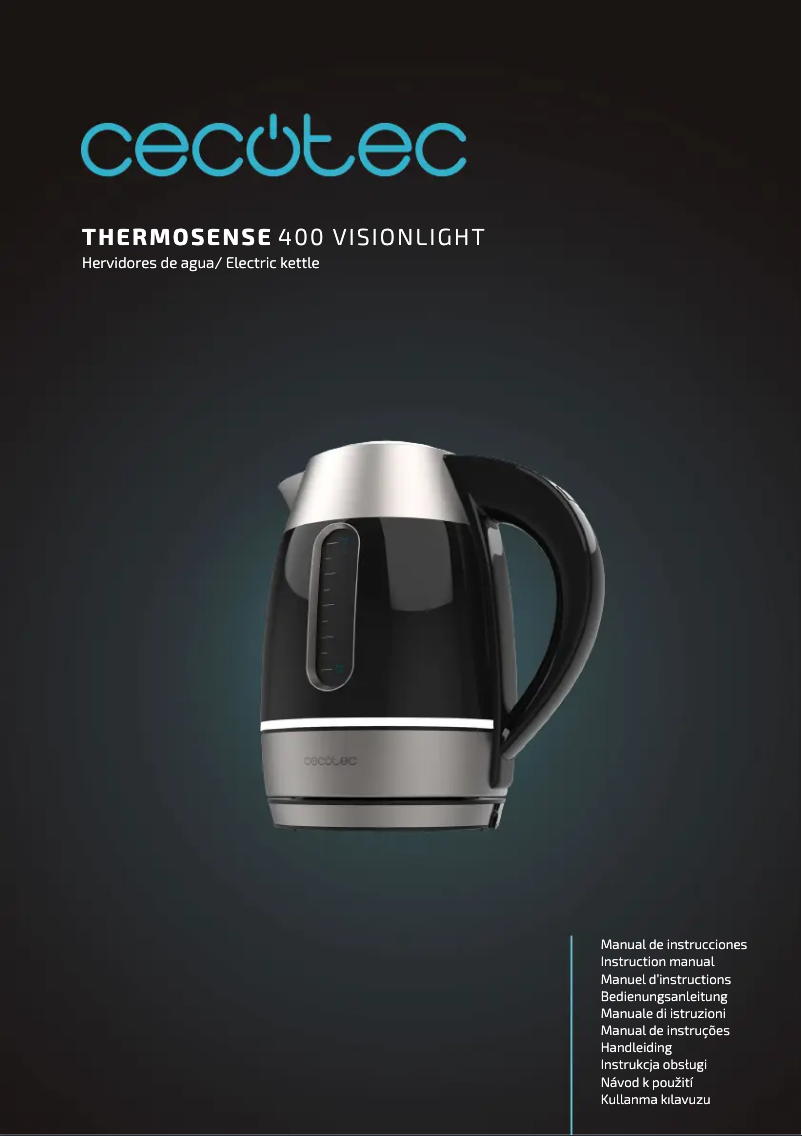 Page n°1 - Manuel utilisateur Cecotec Thermosense 400 VisionLight