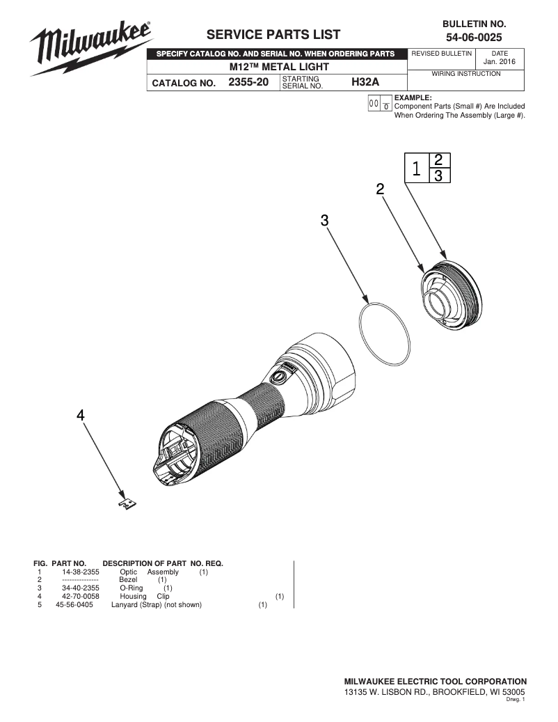 Image de la première page du manuel de l'appareil 2355-20