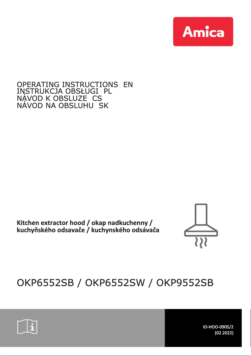 Image de la première page du manuel de l'appareil OKP6552SW