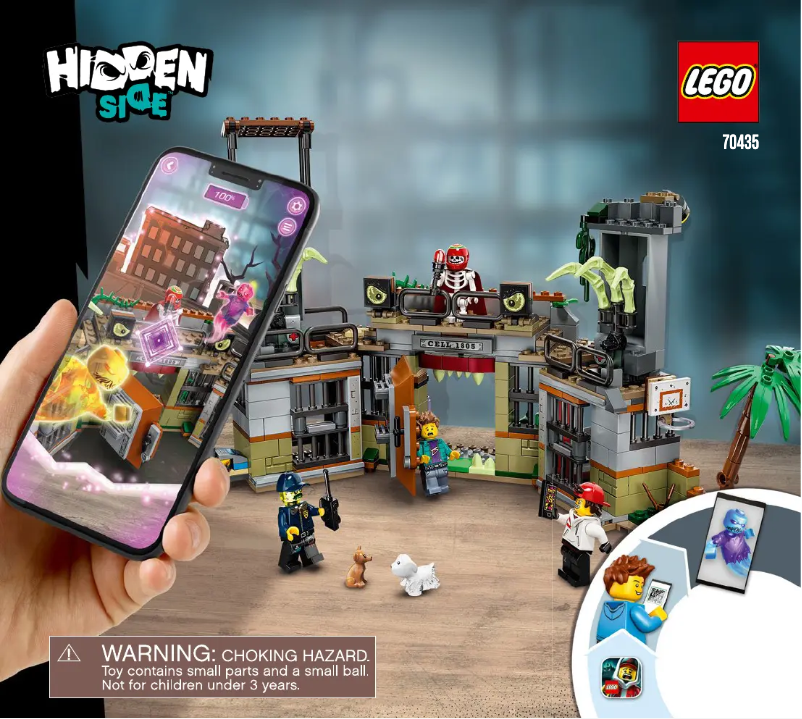 First page image of the manual for Hidden Side 70435