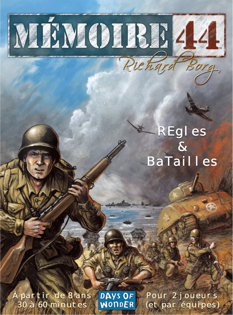 Image de la première page du manuel de l'appareil Memoir '44