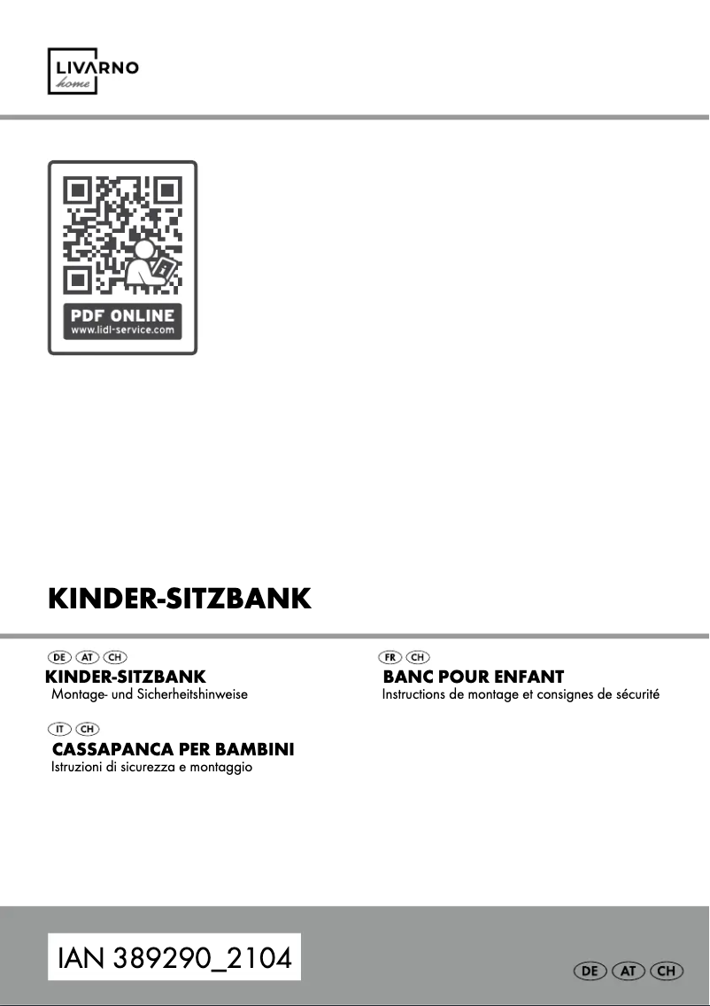 Page n°1 - Manuel utilisateur Livarno Lux HG08612A