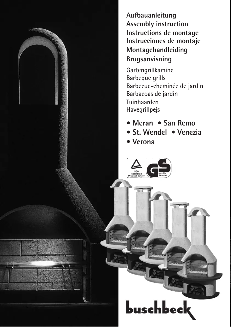 Page 1 de la notice Manuel utilisateur Buschbeck Venezia