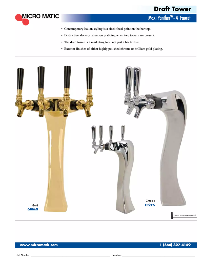 Page 1 de la notice Manuel utilisateur Micro Matic 6404