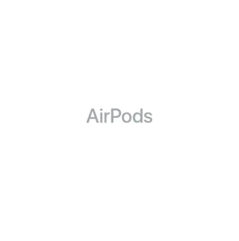 Page 1 de la notice Manuel utilisateur Apple Airpods 2nd Gen