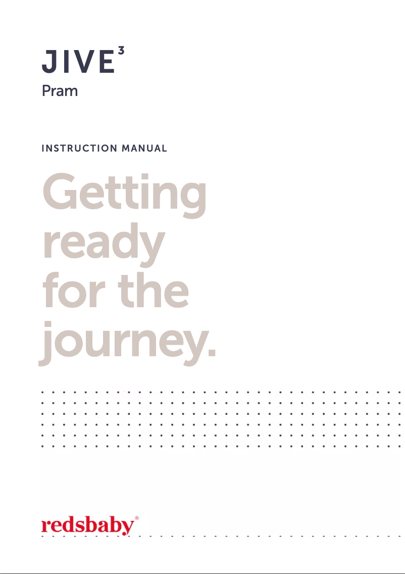 Página 1 del manual Manual de usuario Redsbaby JIVE 3