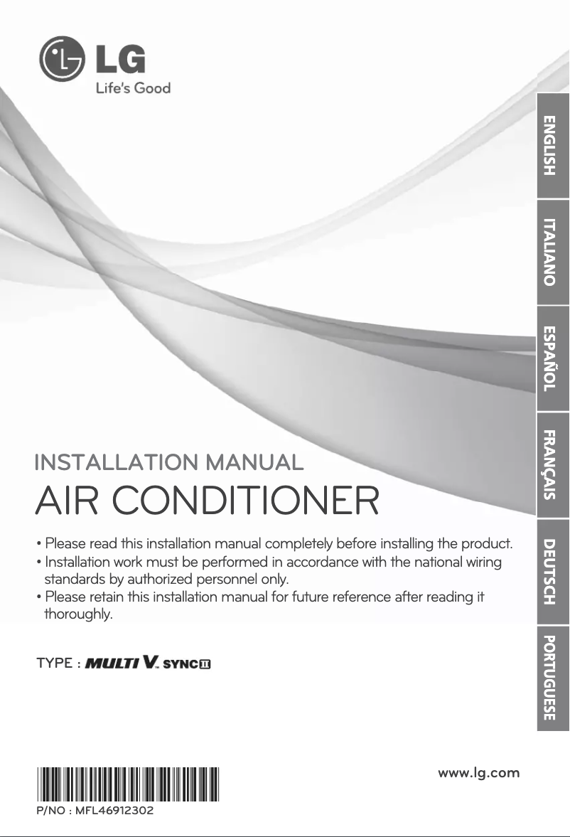 Page 1 de la notice Manuel utilisateur LG ARUB160LT2