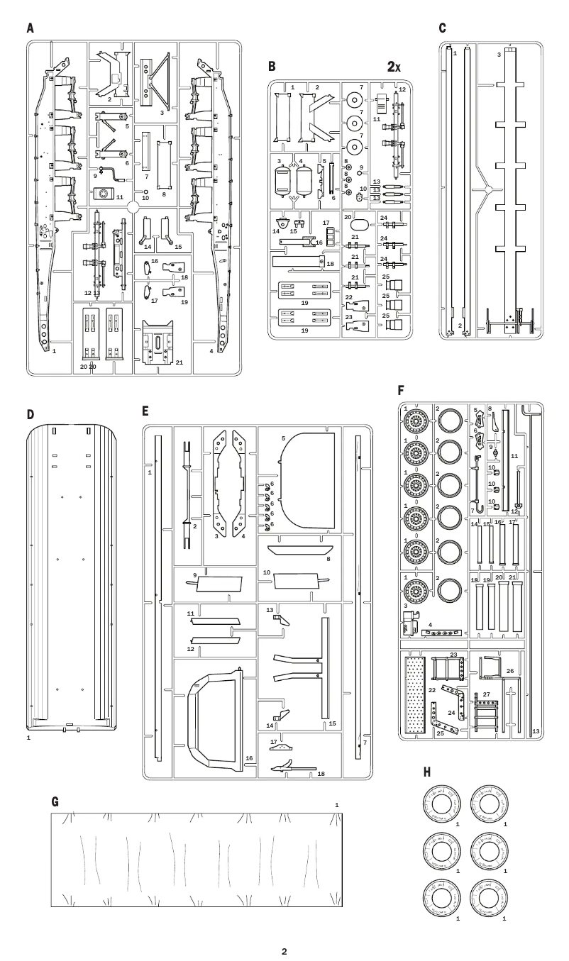 Page 1 de la notice Manuel utilisateur Italeri Dumper Trailer