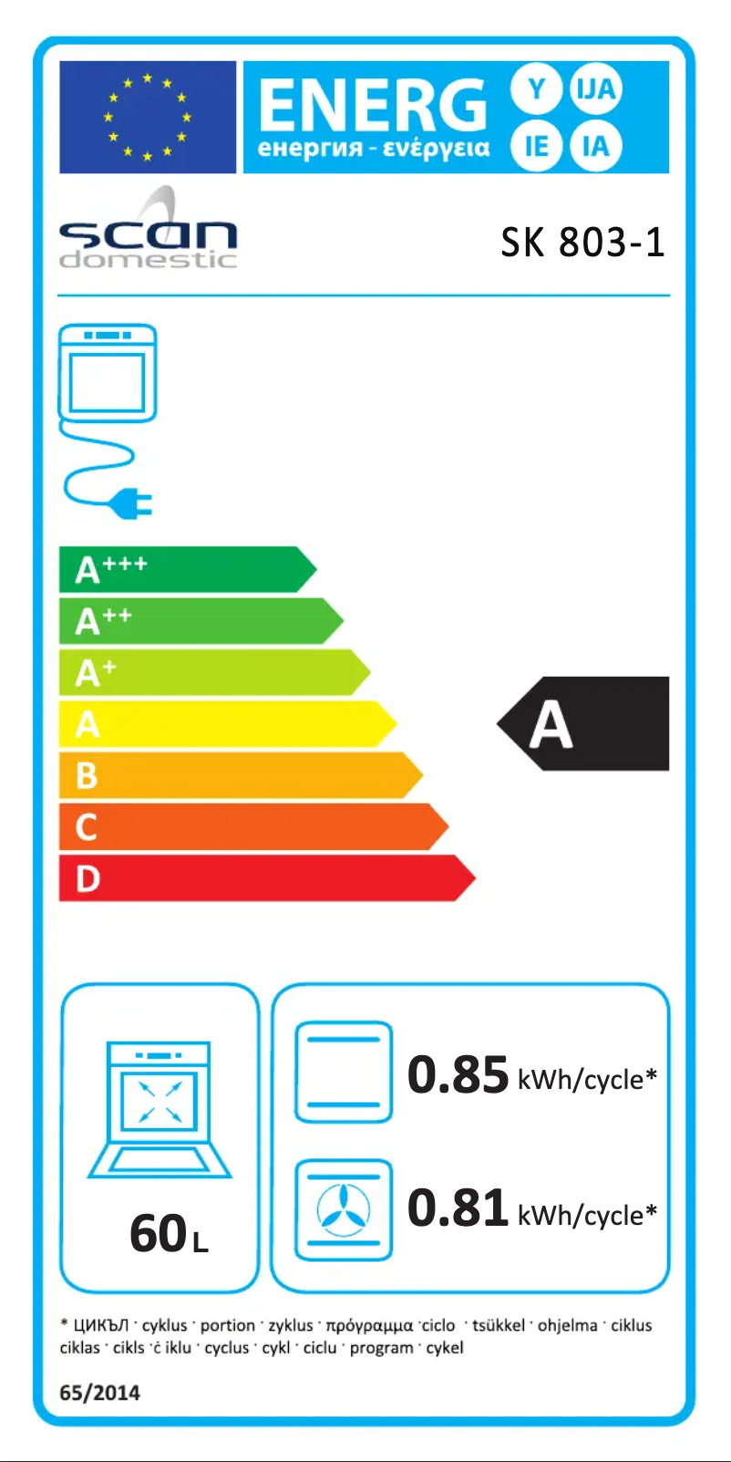 Image de la première page du manuel de l'appareil SK 803