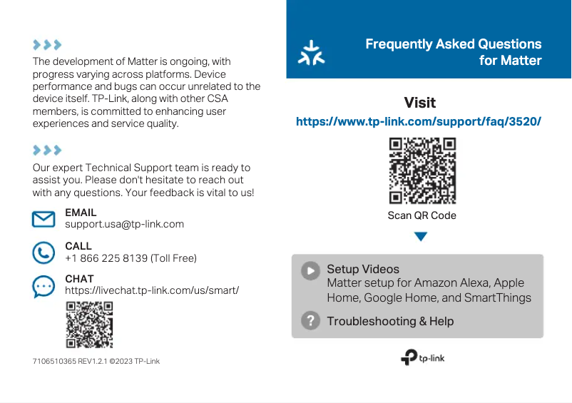 Page 1 de la notice Guide d'installation TP-Link Tapo P125M