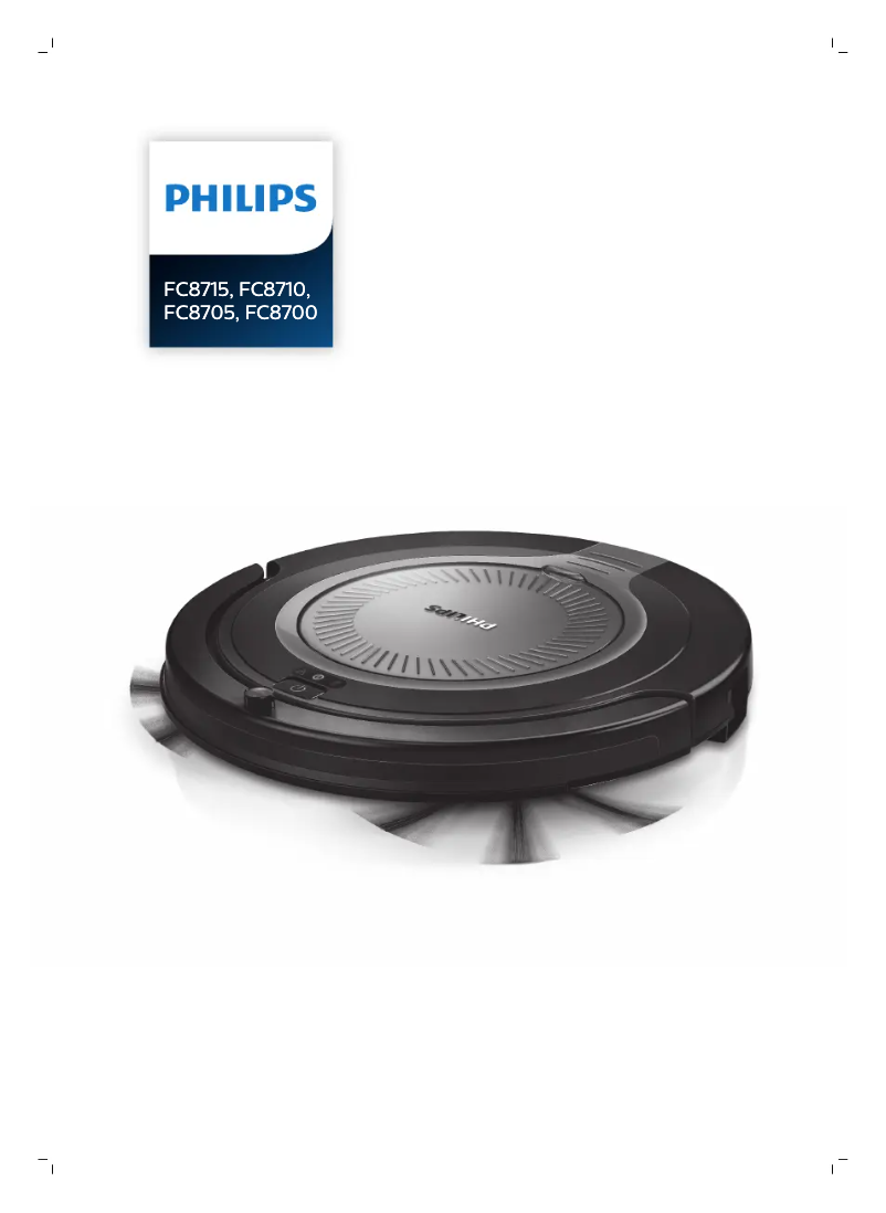 Page 1 de la notice Manuel utilisateur Philips SmartPro Compact FC8710
