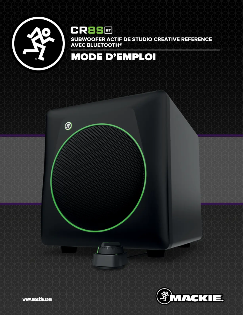 Image de la première page du manuel de l'appareil CR8SBT