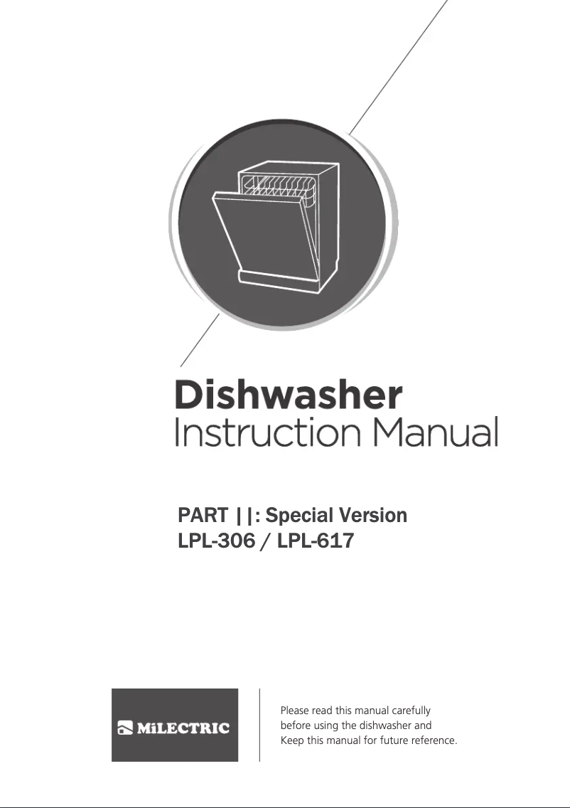 Image de la première page du manuel de l'appareil LPL-617