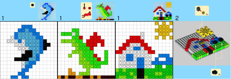 Page n°1 - Manuel utilisateur Lego Building fun with LEGO® Mosaics