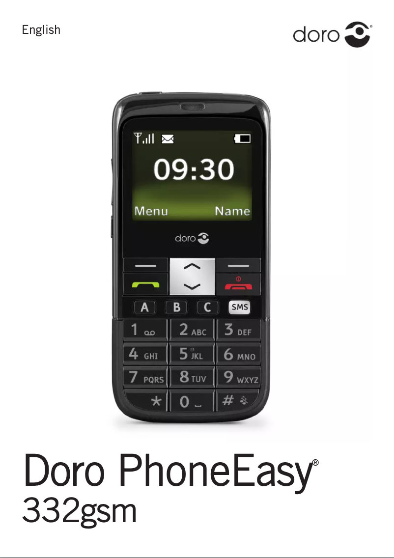 Image de la première page du manuel de l'appareil PhoneEasy 332