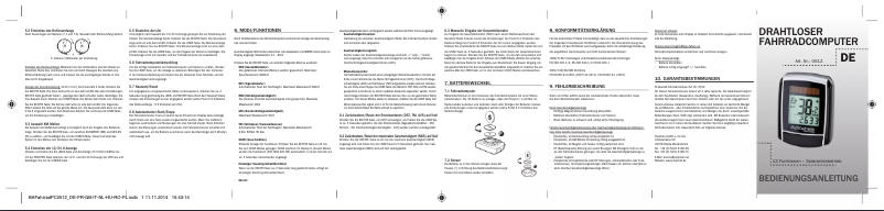 Page 1 de la notice Manuel utilisateur Prophete 0512