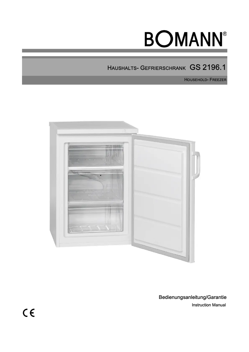 Image de la première page du manuel de l'appareil GS 2196.1