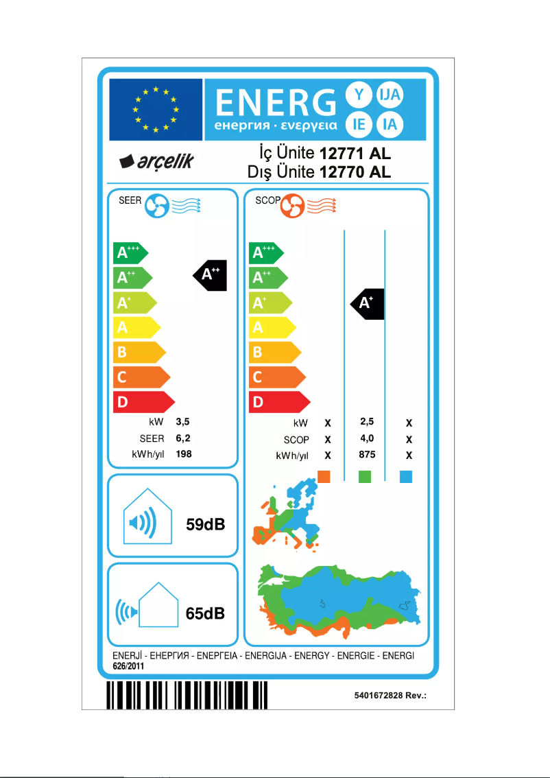 Image de la première page du manuel de l'appareil 12770 AL