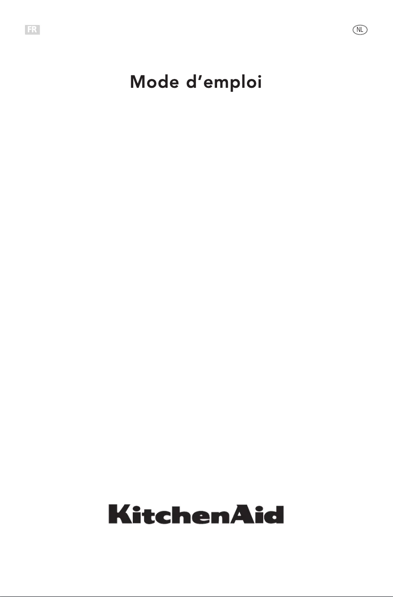 Page n°1 - Manuel utilisateur KitchenAid KHMD5 77510