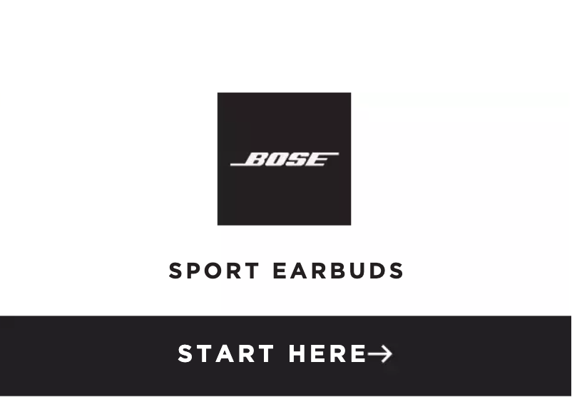 Image de la première page du manuel de l'appareil Sport Earbuds