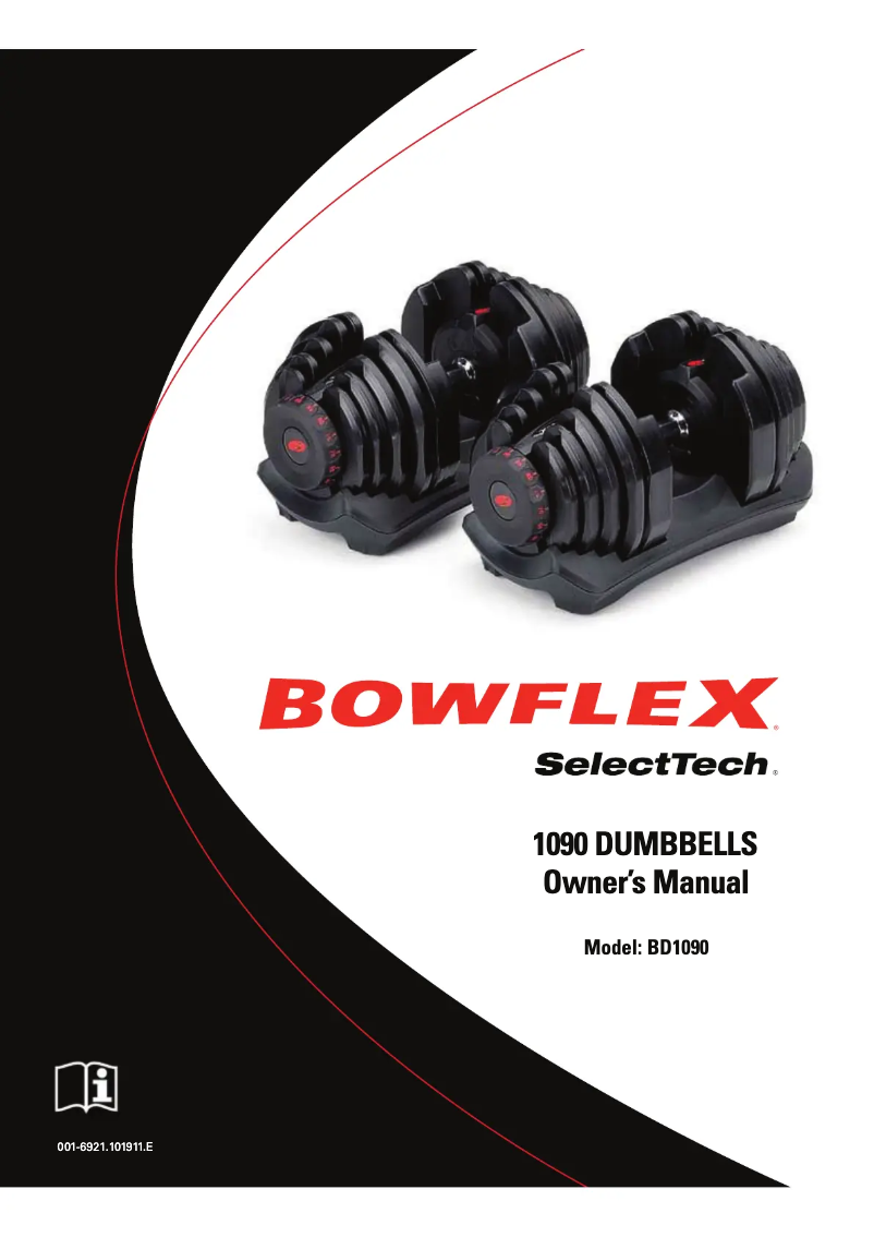 Página 1 del manual Manual de usuario Bowflex SelectTech BF1090i