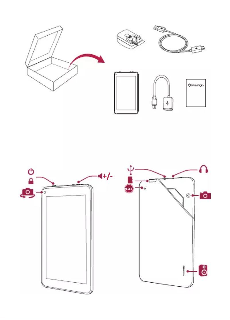 Page n°1 - Manuel utilisateur Prestigio MultiPad Thunder 7.0i