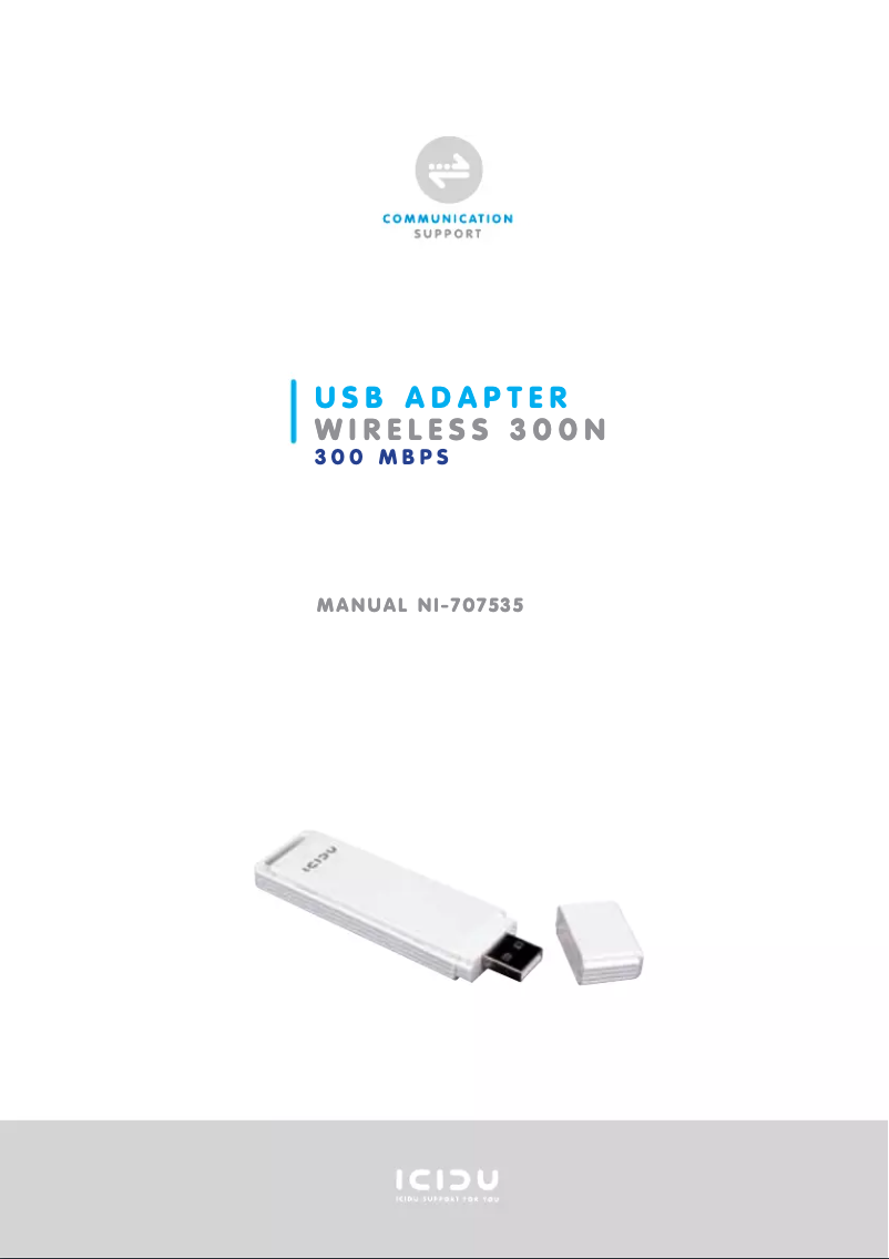 Page n°1 - Manuel utilisateur Icidu NI-707535