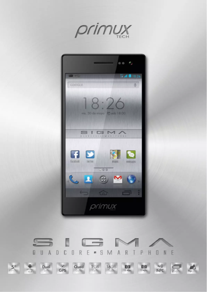 Image de la première page du manuel de l'appareil Sigma