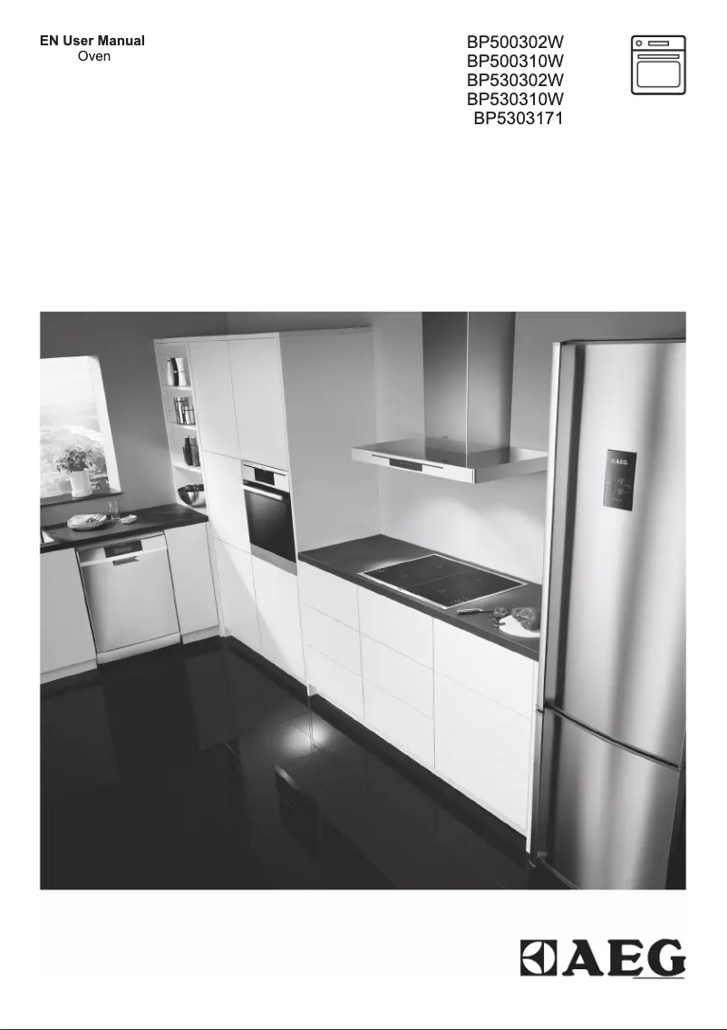 Page 1 de la notice Manuel utilisateur AEG BP530302W