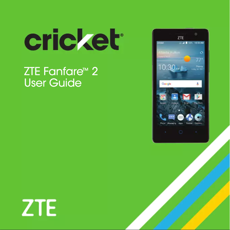 Page n°1 - Manuel utilisateur ZTE Fanfare 2