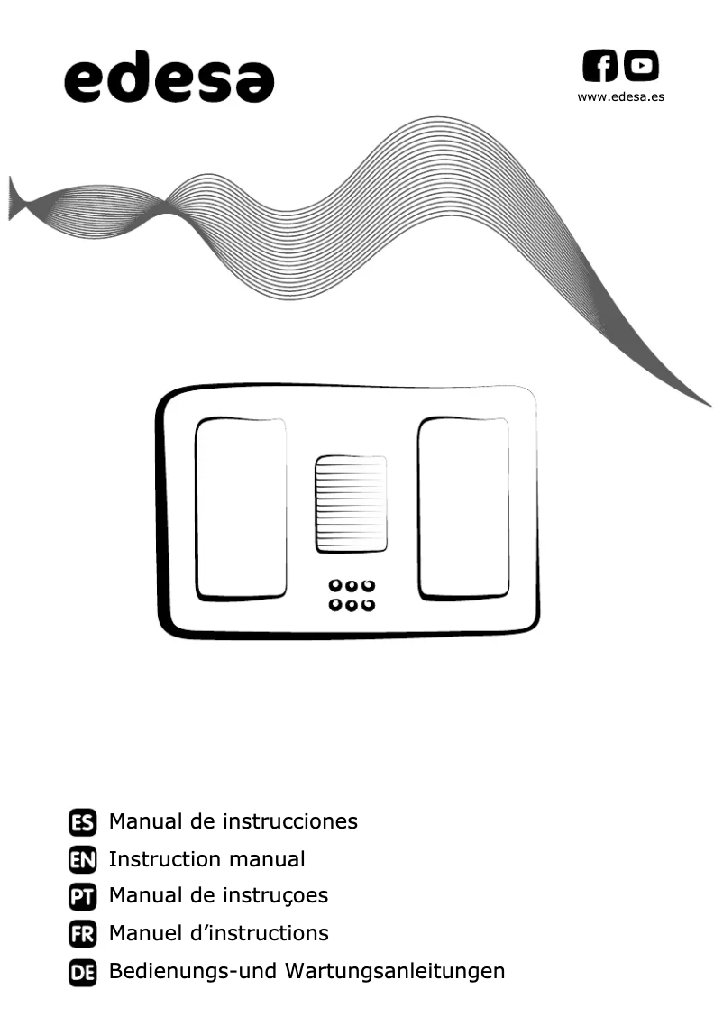 Page n°1 - Manuel utilisateur Edesa EIT-7422 DD B