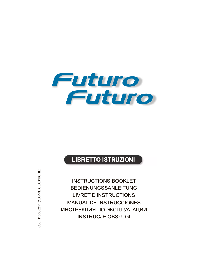 Page n°1 - Manuel utilisateur Futuro Futuro WL27MURALFA