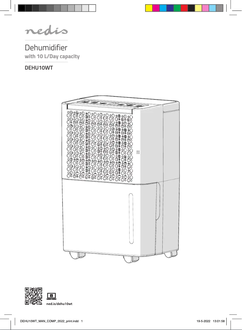 Page n°1 - Manuel utilisateur Nedis DEHU10WT
