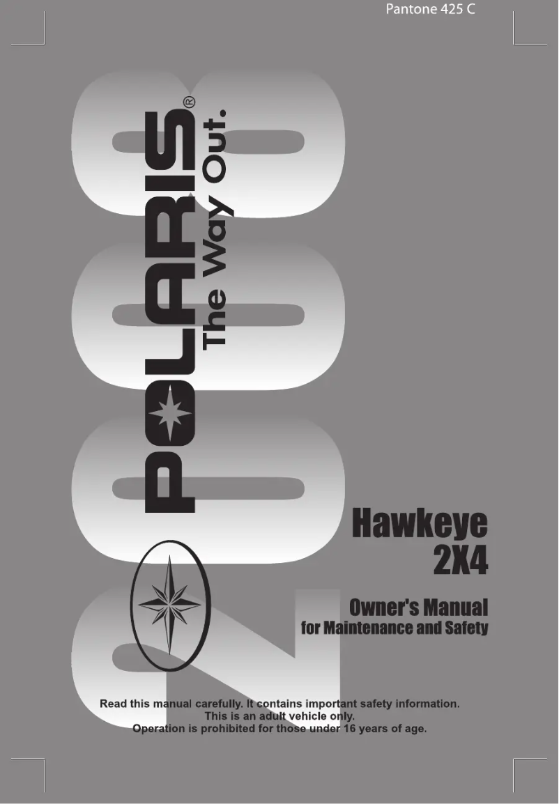 Image de la première page du manuel de l'appareil Hawkeye 2x4 (2008)