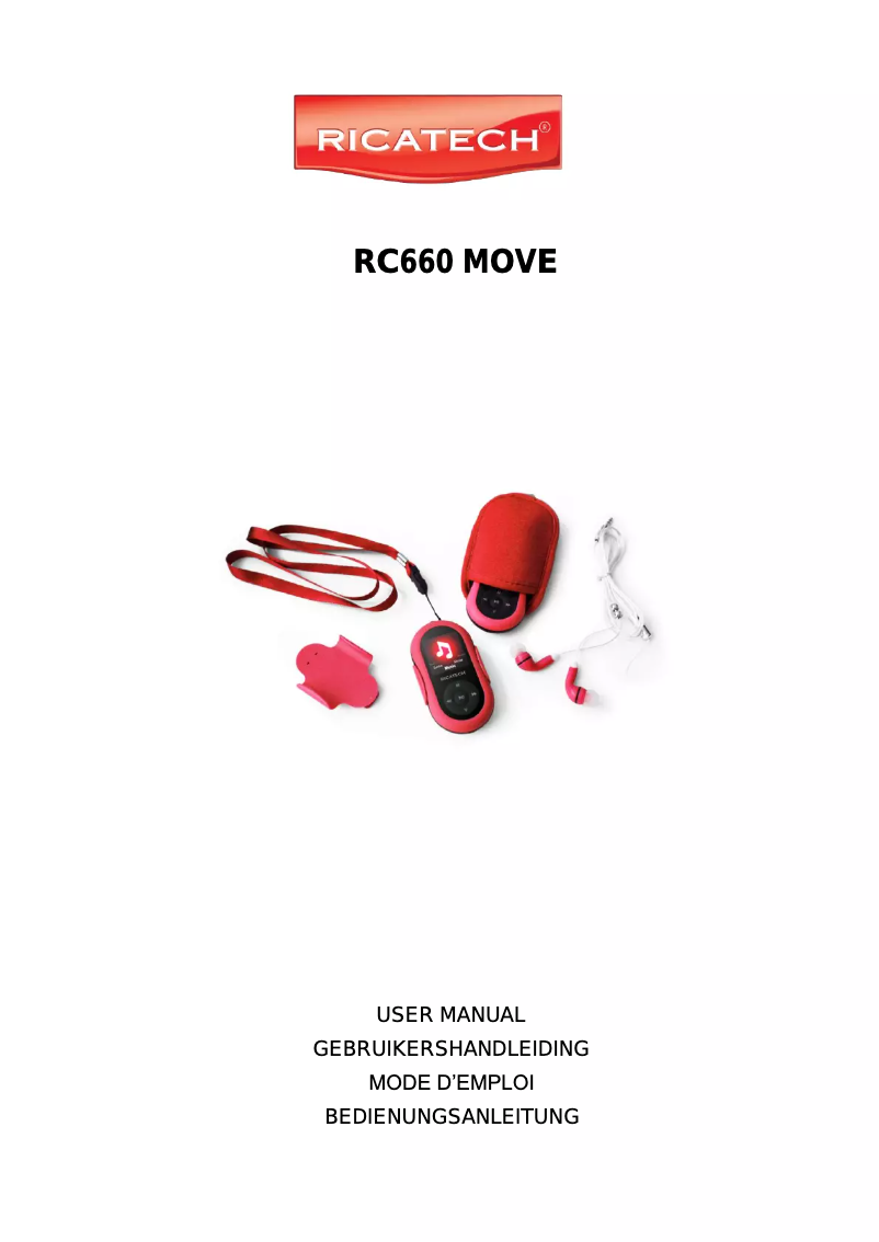 Página 1 del manual Manual de usuario Ricatech RC-660