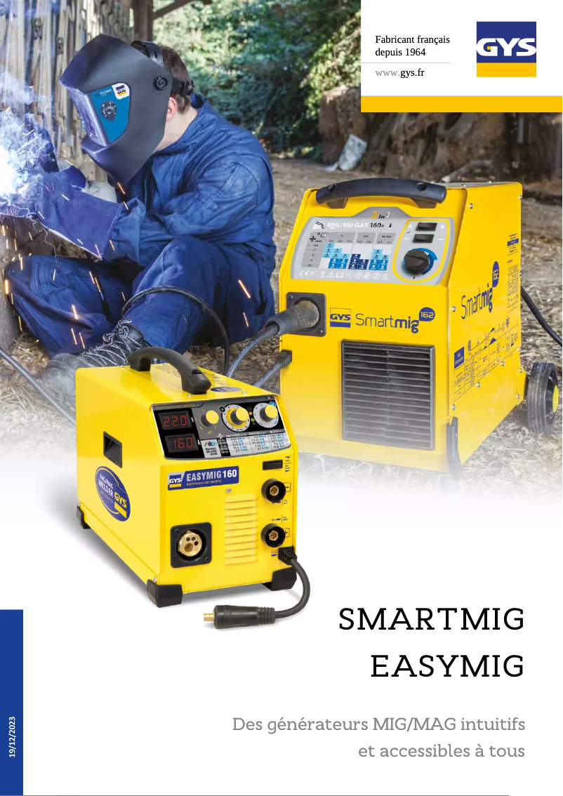 Image de la première page du manuel de l'appareil EasyMig 85