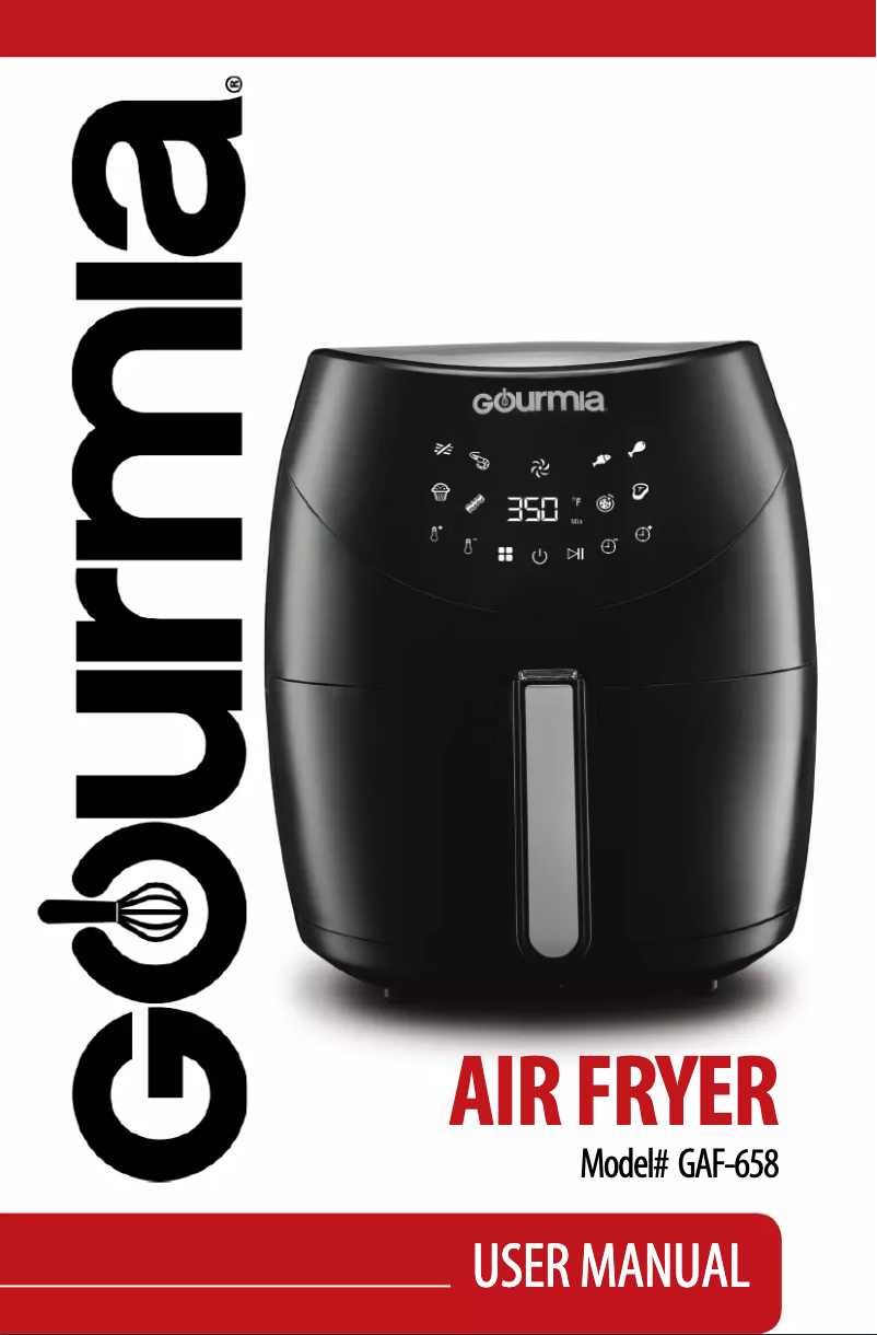 Página 1 del manual Manual de usuario Gourmia GAF658