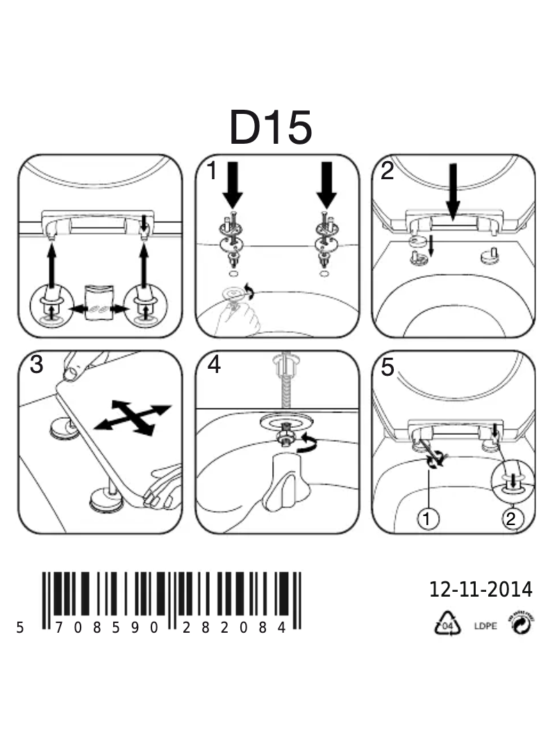 Image de la première page du manuel de l'appareil Calmo