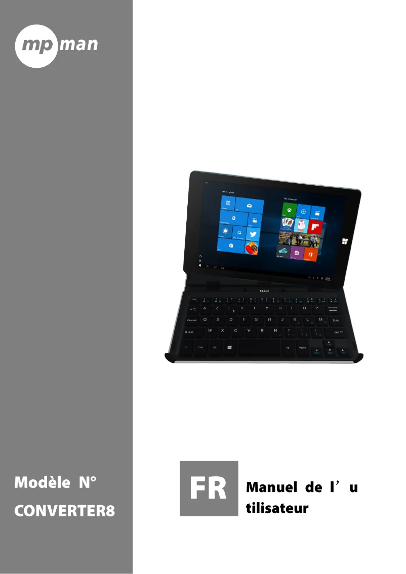 Página 1 del manual Manual de usuario Mpman Converter 8