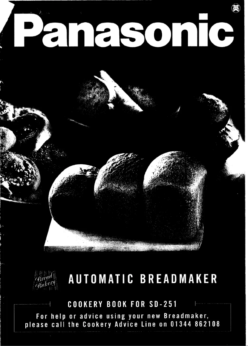 Page n°1 - Manuel utilisateur Panasonic SD-251