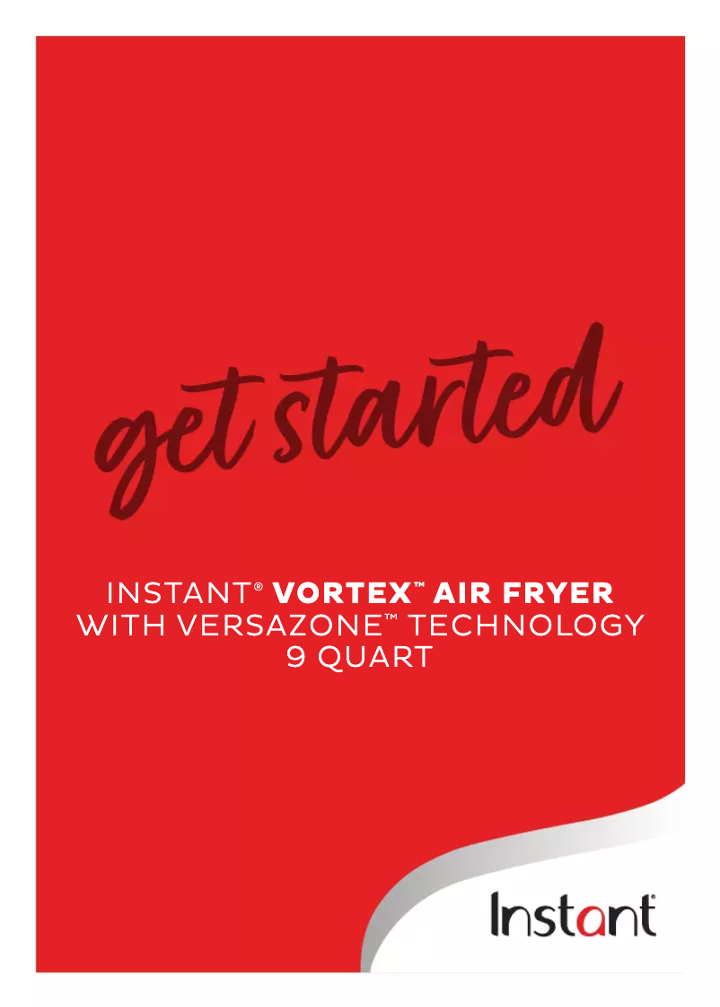 Page 1 de la notice Manuel utilisateur Instant Vortex